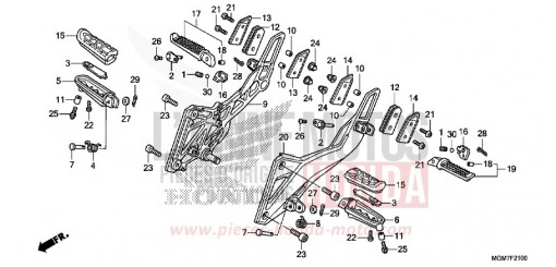 MARCHE CB600FAD de 2013